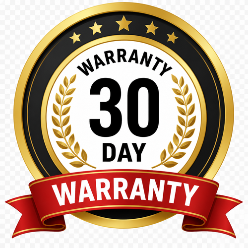 30 Day Warranty