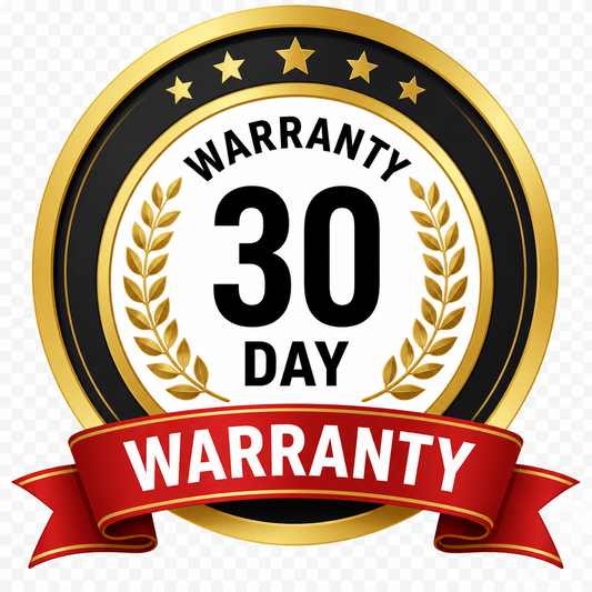 30 Day Warranty
