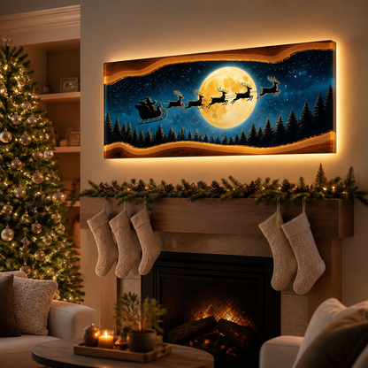 Christmas Resin Lamp