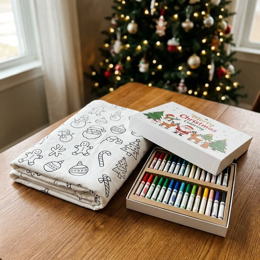Christmas Coloring Blanket